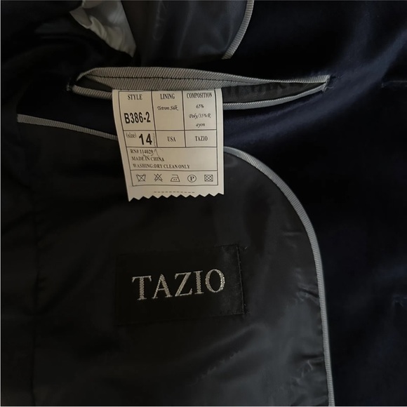 Tazio Velvet Boys Blazer Size 14 - Picture 9 of 16